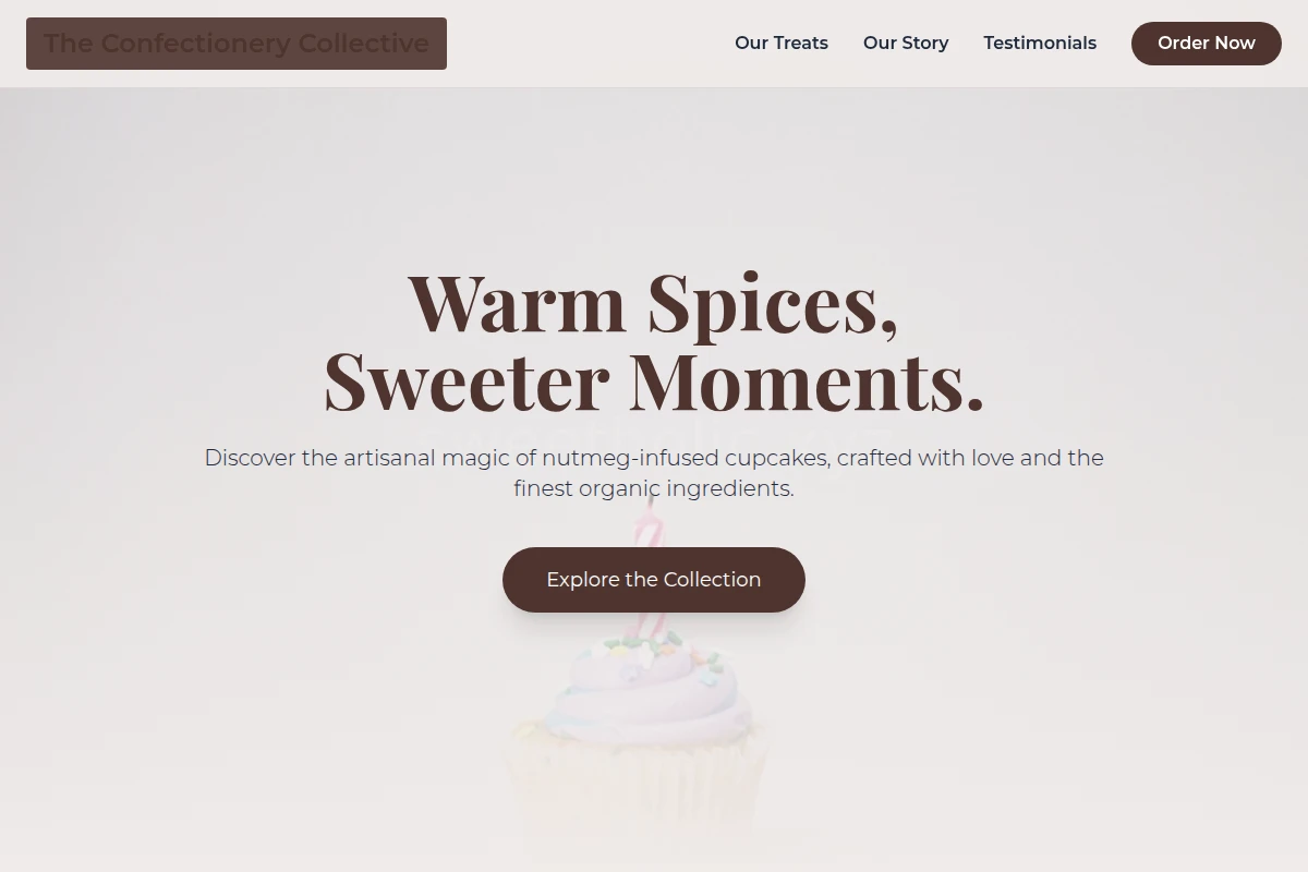nutmeg Cupcake