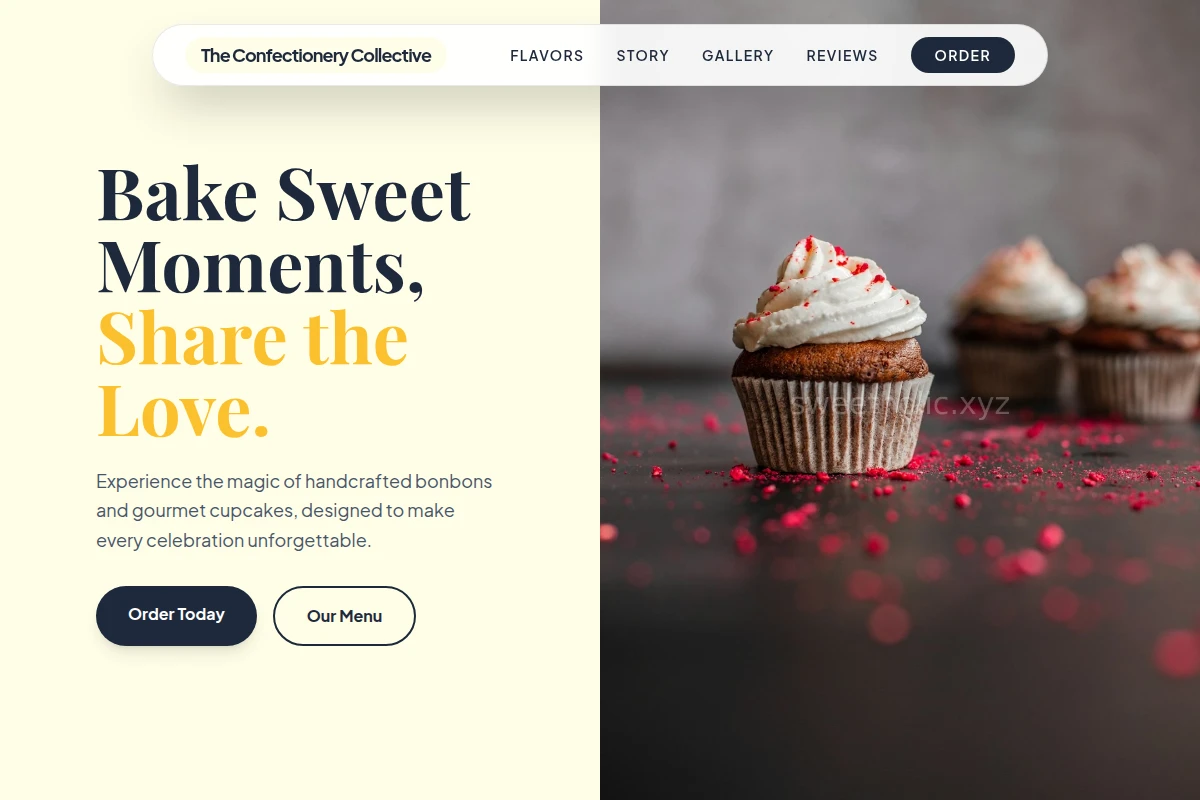 bonbon Cupcake